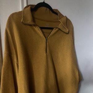 Aerie 3/4 Zip Sweater
